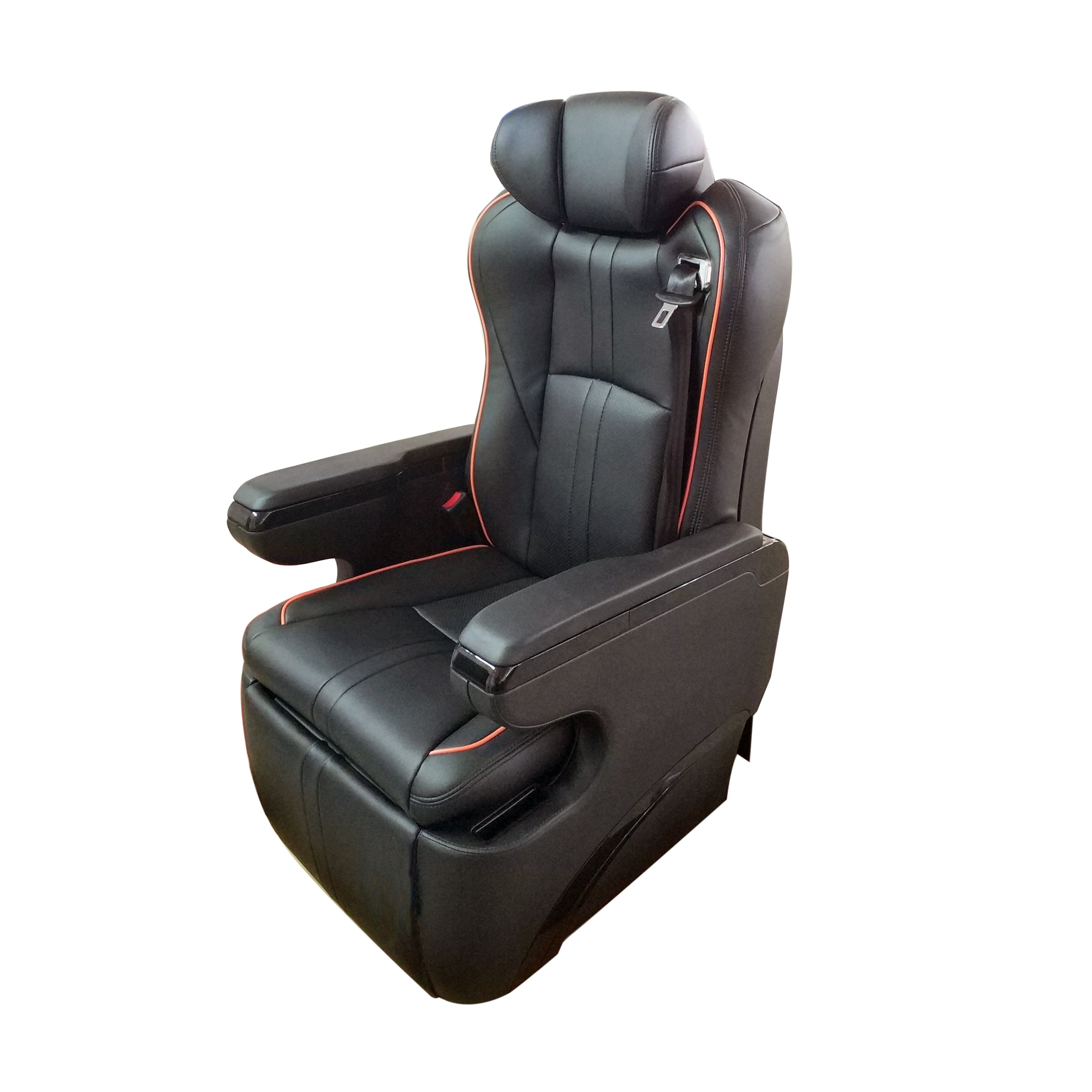 Leather Cover Power Luxury Passenger Seat for Bus Car Boat Modification