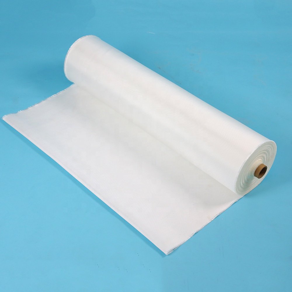 Fire Resistant 96% Sio2 High Silica Fiberglass Fabric Silica Fiberglass Mesh Twill Woven Glass Fiber Cloth 10 oz for Boat