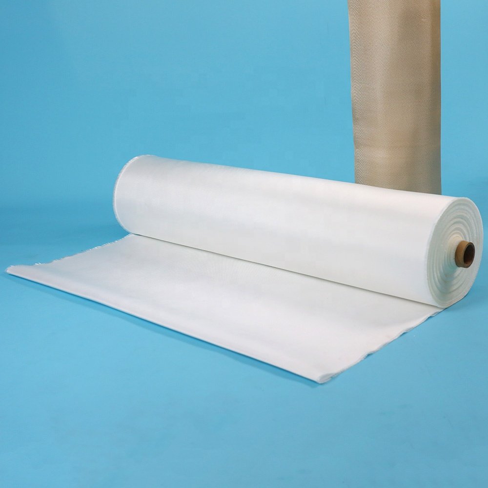Fire Resistant 96% Sio2 High Silica Fiberglass Fabric Silica Fiberglass Mesh Twill Woven Glass Fiber Cloth 10 oz for Boat
