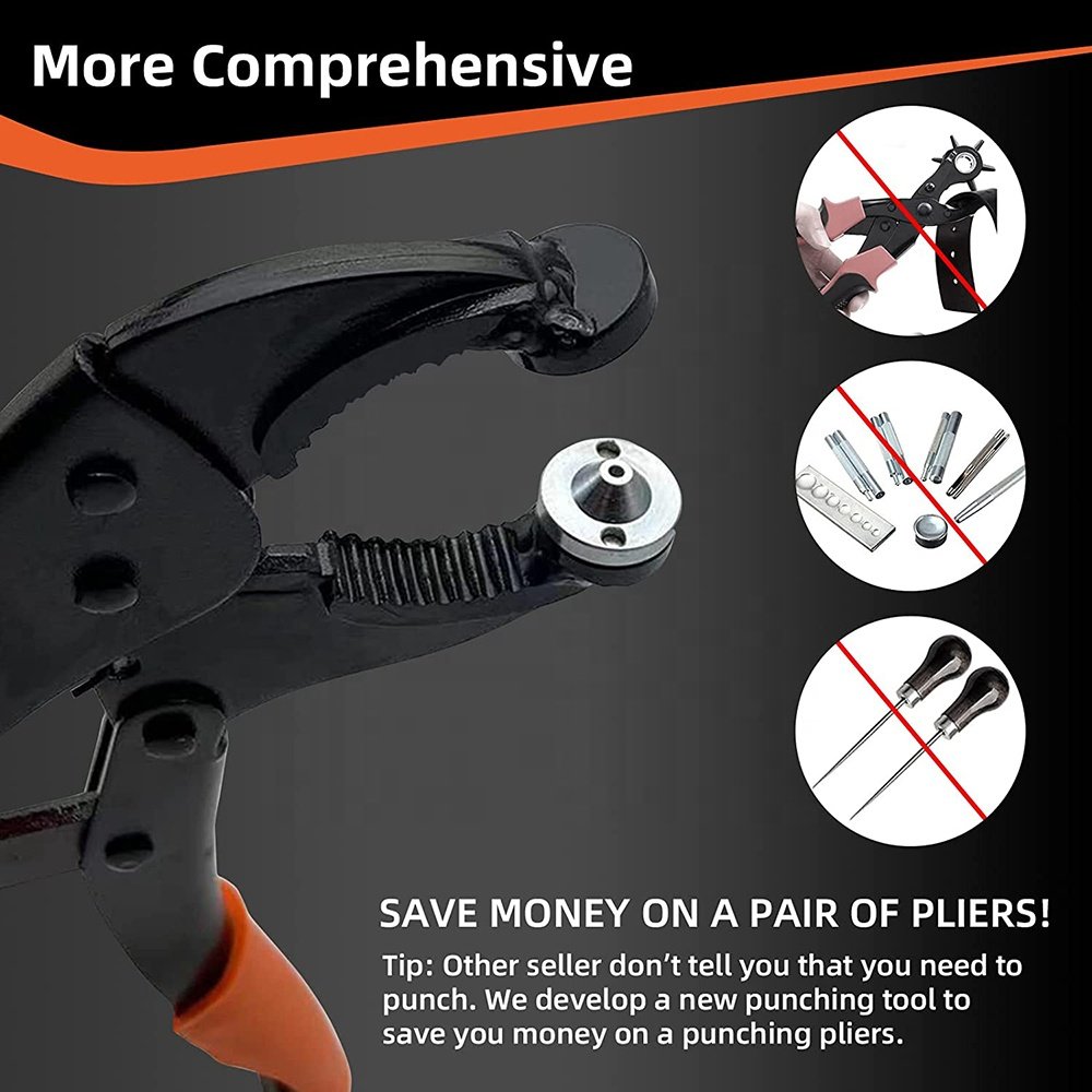 Heavy Duty Snap Fastener Tool Locking Pliers for Boat Cover Replacing Metal Snaps Canvas Sewing Tarps
