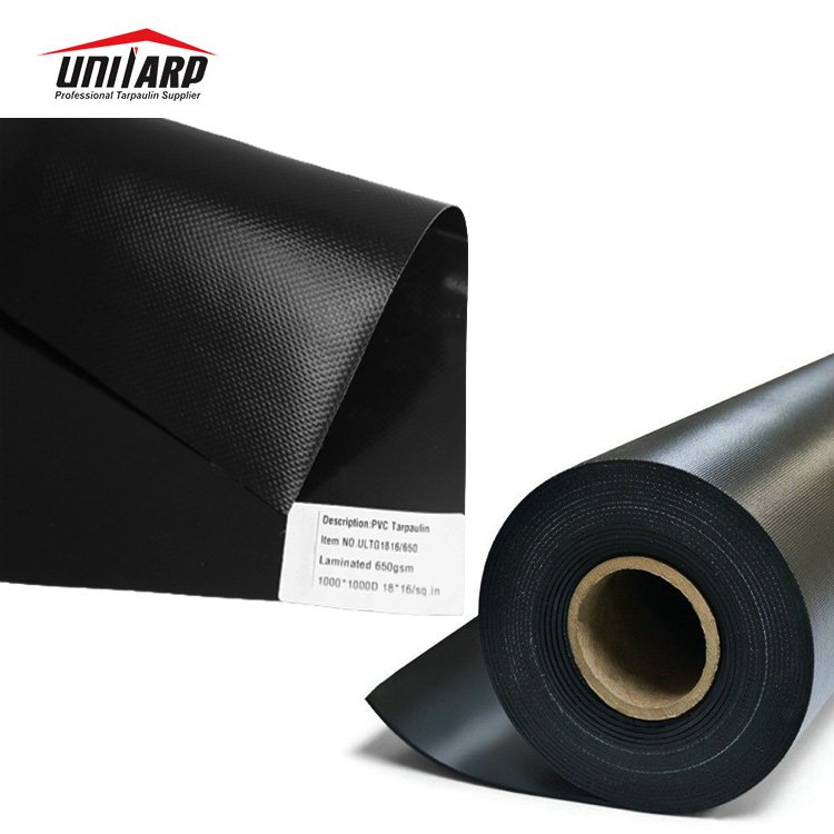 Unitarp 550 580 650 850gsm Lona De Pvc PVC Tarpaulin Waterproof Pvc Coated Tarpaulin Roll for Pool Boat Cover
