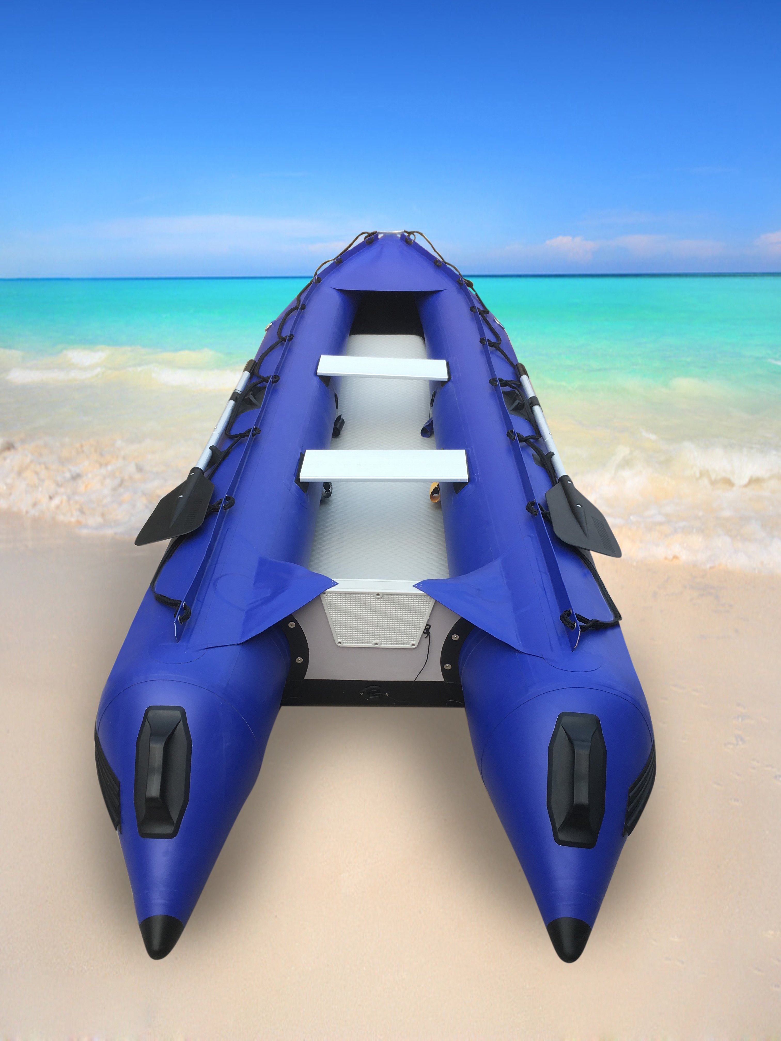 Goethe Goboat GTK410 14ft Fishing Kayak Wholesale Foldable Inflatable Boat Rowing Boat