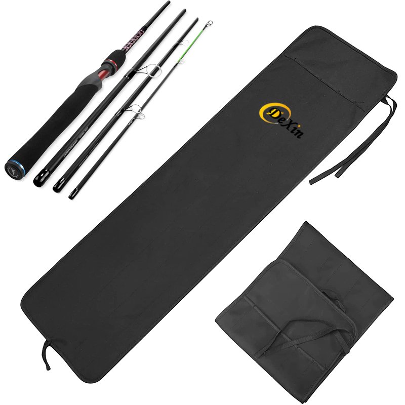 Factory Price Supply Fishing Fly Rod Sock 4pc Pack Set Neoprene Fishing Rod Sleeve Spinning Shield Rod Cover Custom LOGO