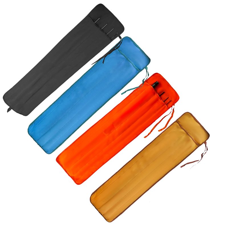 Factory Price Supply Fishing Fly Rod Sock 4pc Pack Set Neoprene Fishing Rod Sleeve Spinning Shield Rod Cover Custom LOGO