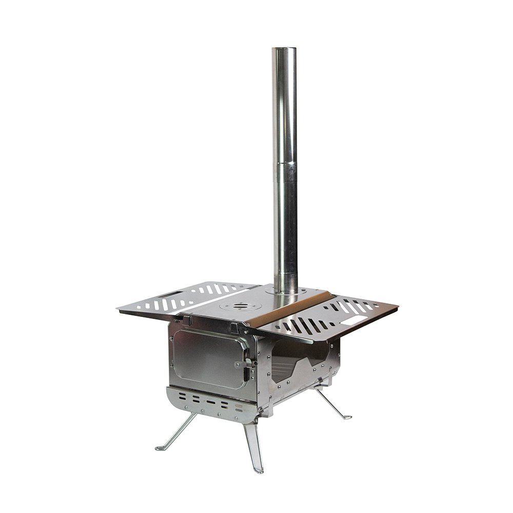 Foldable Camping Wood Stove Hot Tent Stove Outdoor Kitchen Stove for Car Rv Boat Travel