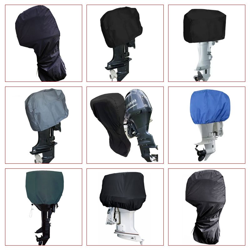 High Quality Outboard Motor Cover Waterproof Heavy Duty Ship Engine Cover Boat Motor Cover