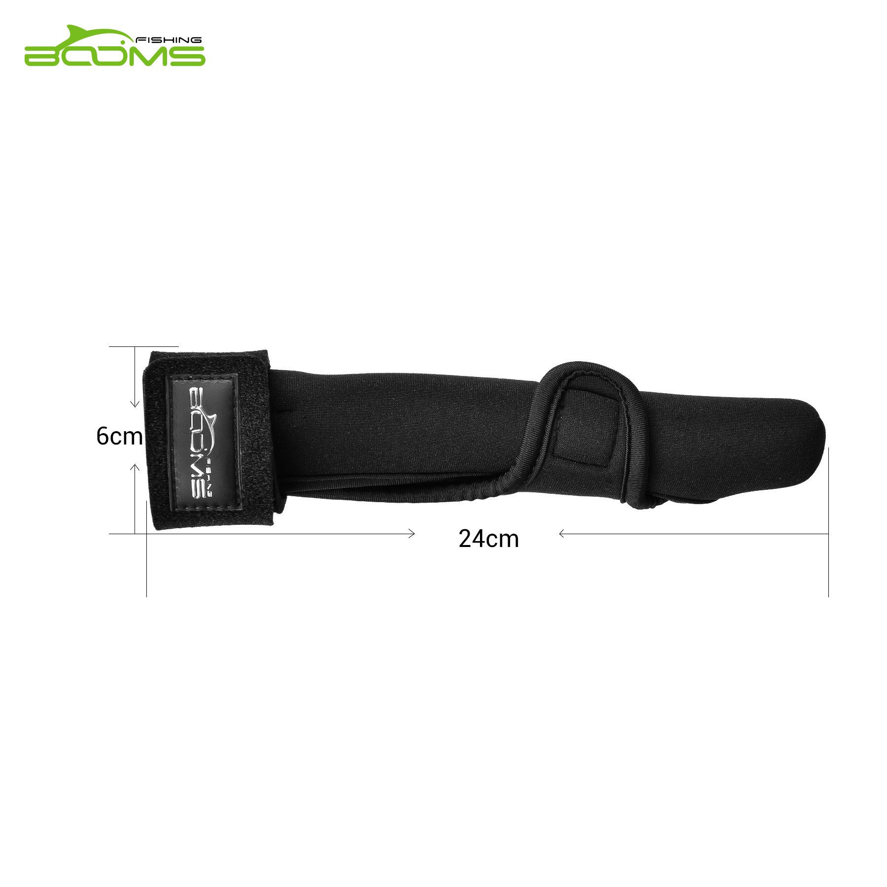 Booms Fishing RS5 Fishing Rod Tip Cover with Rod Belt