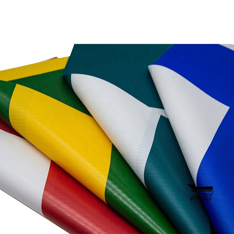 100% Waterproof Material Pvc Tarpaulin Widely Used for Truck Cover Truck Side Curtain Boat Cover