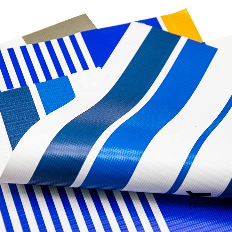 100% Waterproof Material Pvc Tarpaulin Widely Used for Truck Cover Truck Side Curtain Boat Cover