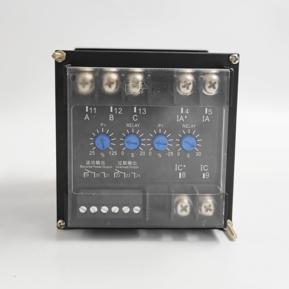 Analog Panel 96mm 300KW Overload and Reverse Power Relay Power KW Meter Indicator Marine Electrical Measuring Instrument Cost