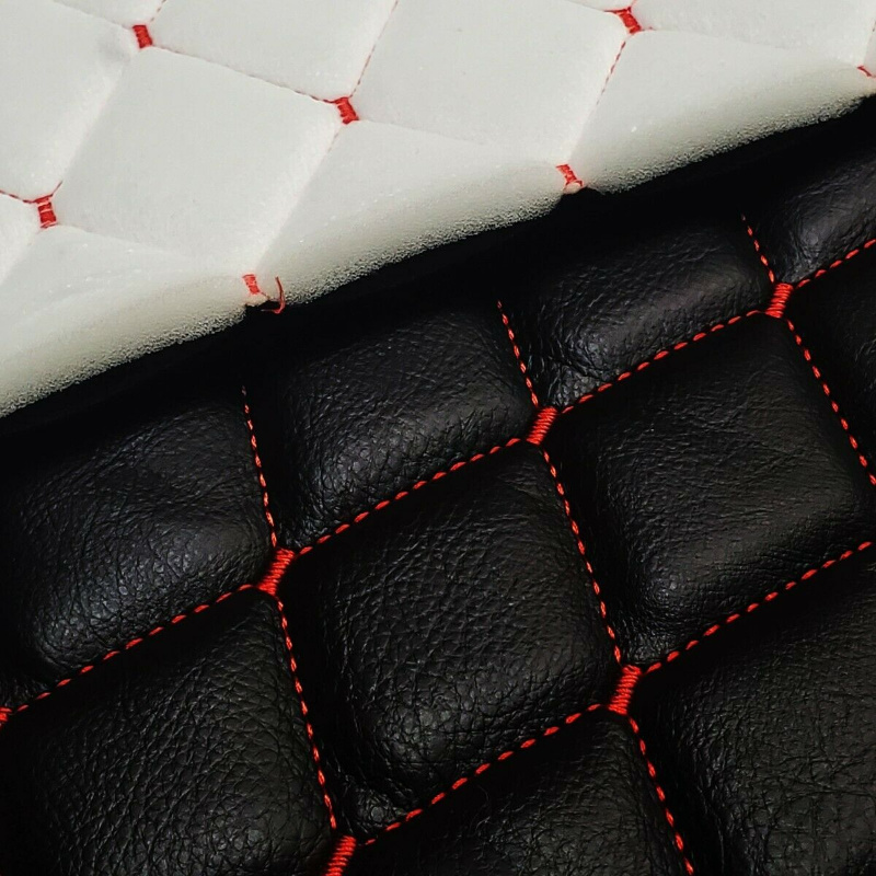 PVC Quilted Foam Backing Fabric for Upholstery, Automotive, Motorcycle Upholstery, Boats, Yachts, Furniture