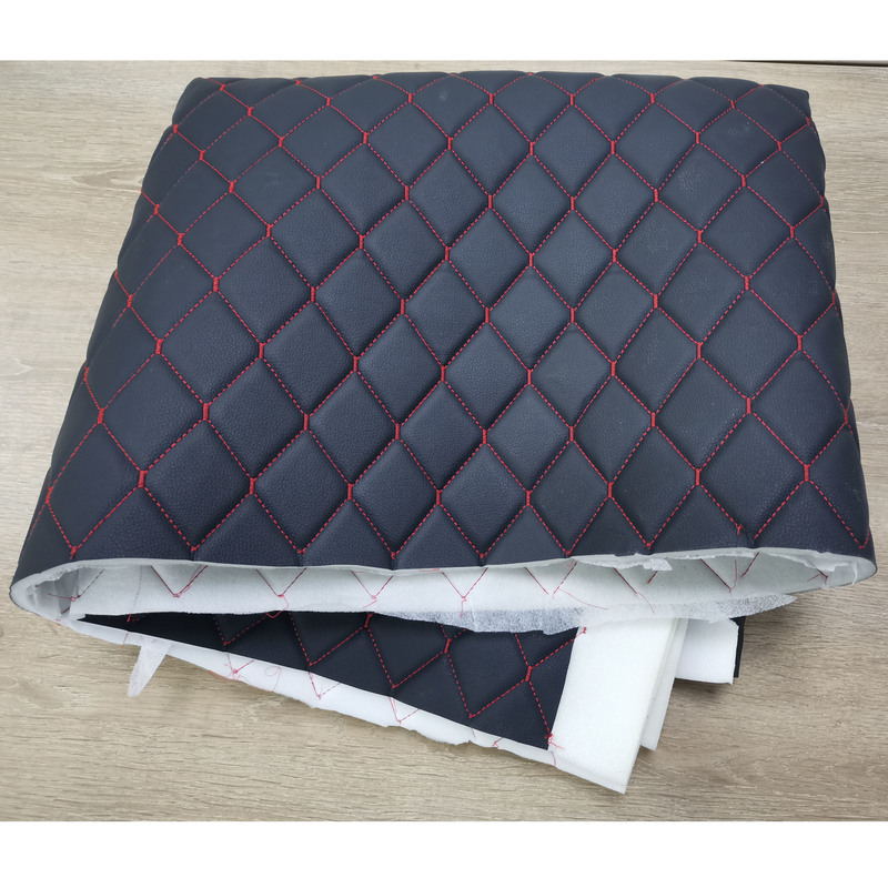PVC Quilted Foam Backing Fabric for Upholstery, Automotive, Motorcycle Upholstery, Boats, Yachts, Furniture