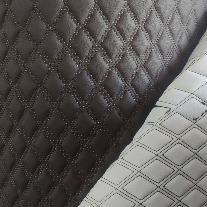 PVC Quilted Foam Backing Fabric for Upholstery, Automotive, Motorcycle Upholstery, Boats, Yachts, Furniture