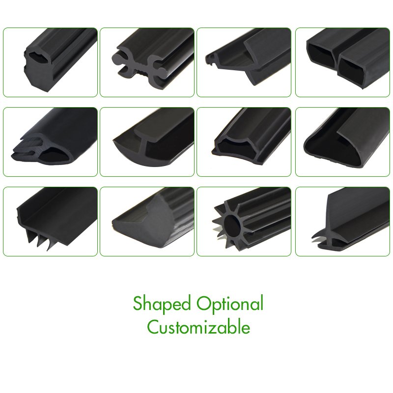Cabin Damping D Section EPDM Seal Strip for Hatch Cover Boat Customised Cutting and Moulding Processing Services