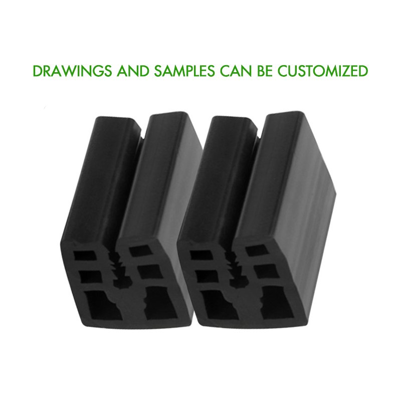 Cabin Damping D Section EPDM Seal Strip for Hatch Cover Boat Customised Cutting and Moulding Processing Services