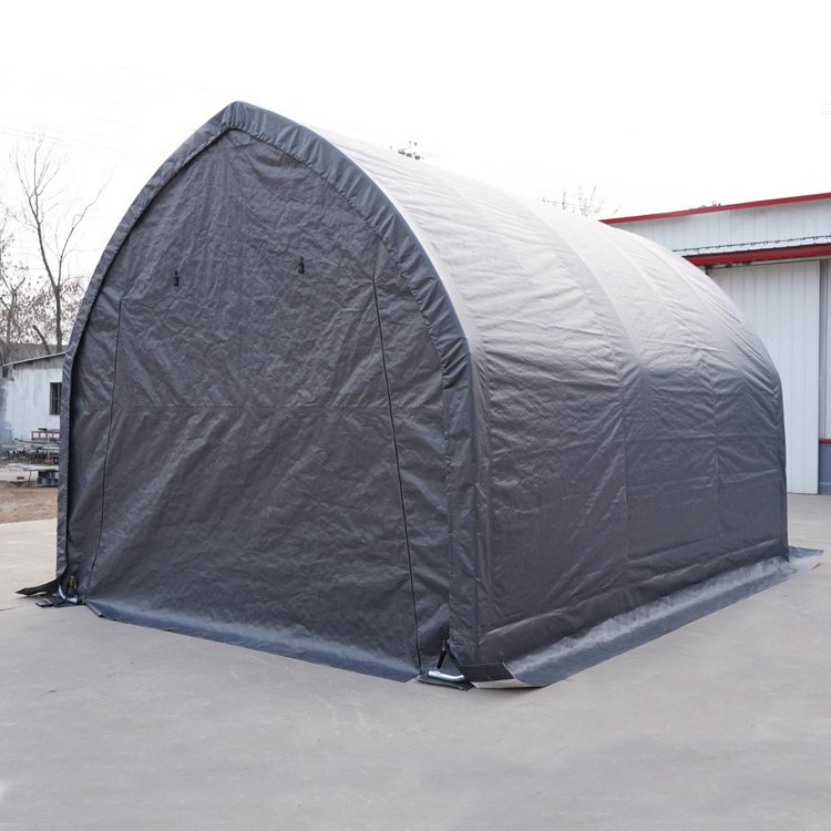 13'Wx20'L Canvas Outdoor Event Big Tent Dock Boat Winter Foldable Car Garage Shelter Canopy