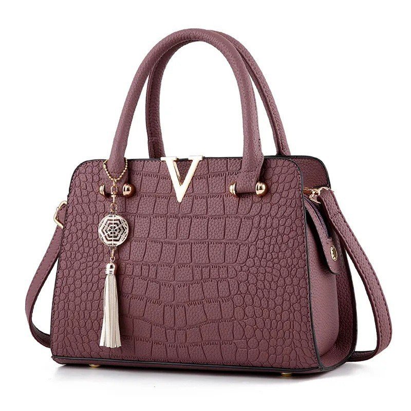 2 PCS Set 2024 Wholesale Luxury New Retro Rose Flower Designer Ladies Large Capacity Borsa Da Donna PU Leather Handbag Set