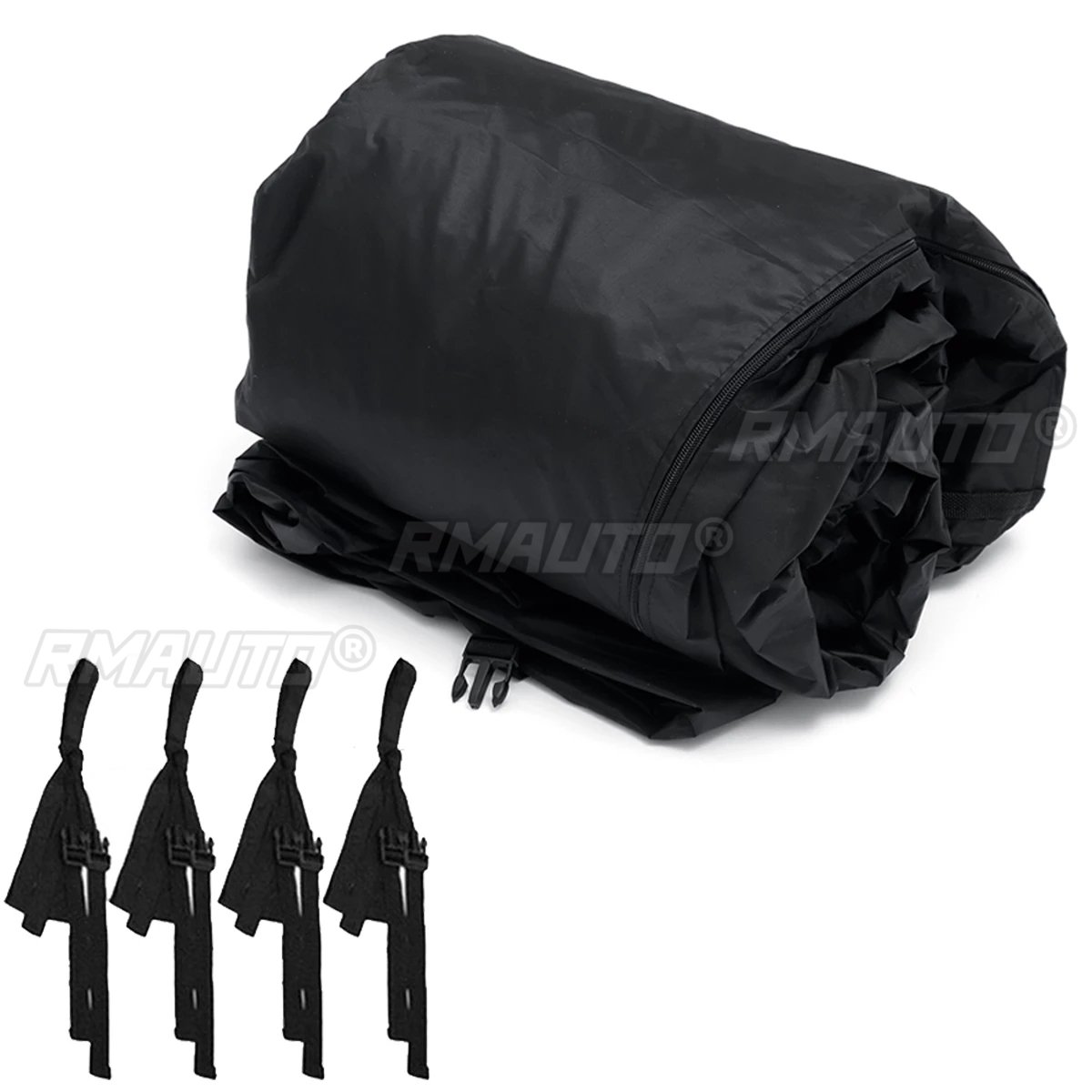 Heavy Duty 210D Waterproof Boat Cover Yacht Outdoor Protection Oxford Fabric Anti-smashing Durable and Tear Proof Cover