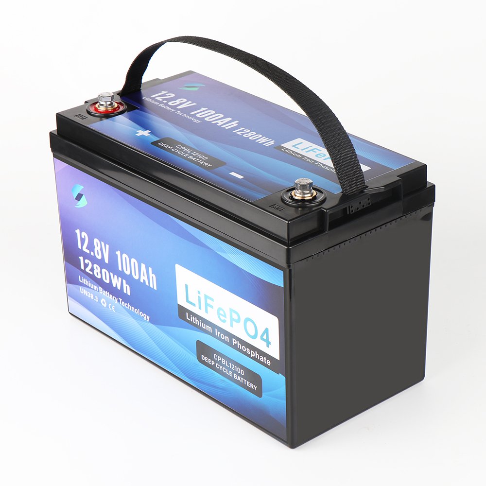 Long Runtime Disassemble Cover Automotive Grade a LiFePO4 Cell Mobile Phone Monitor 12V 100Ah Battery