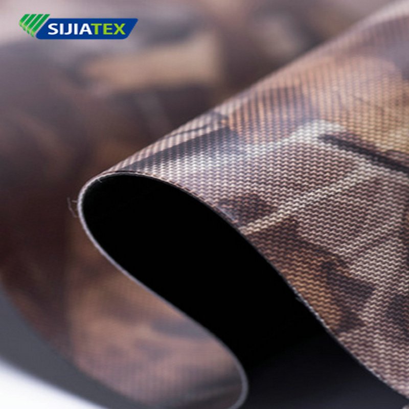 High Airtight PVC Vinyl Inflatable Boat Fabric Waterproof Camouflage Color Flame Retardant and Windproof Water Resistant