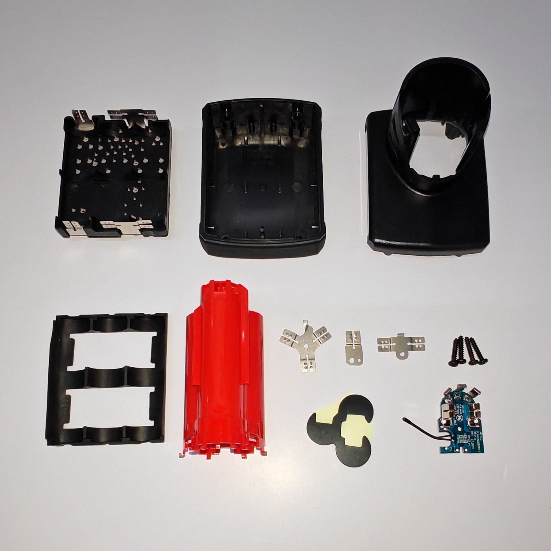 Factory Price Milwauke M12 12V 6.0ah Plastic case 10.8V Plastic Housing 6 Cells Plastic Cover Bms PCB 40V BL4025 BL4040 BL1021B
