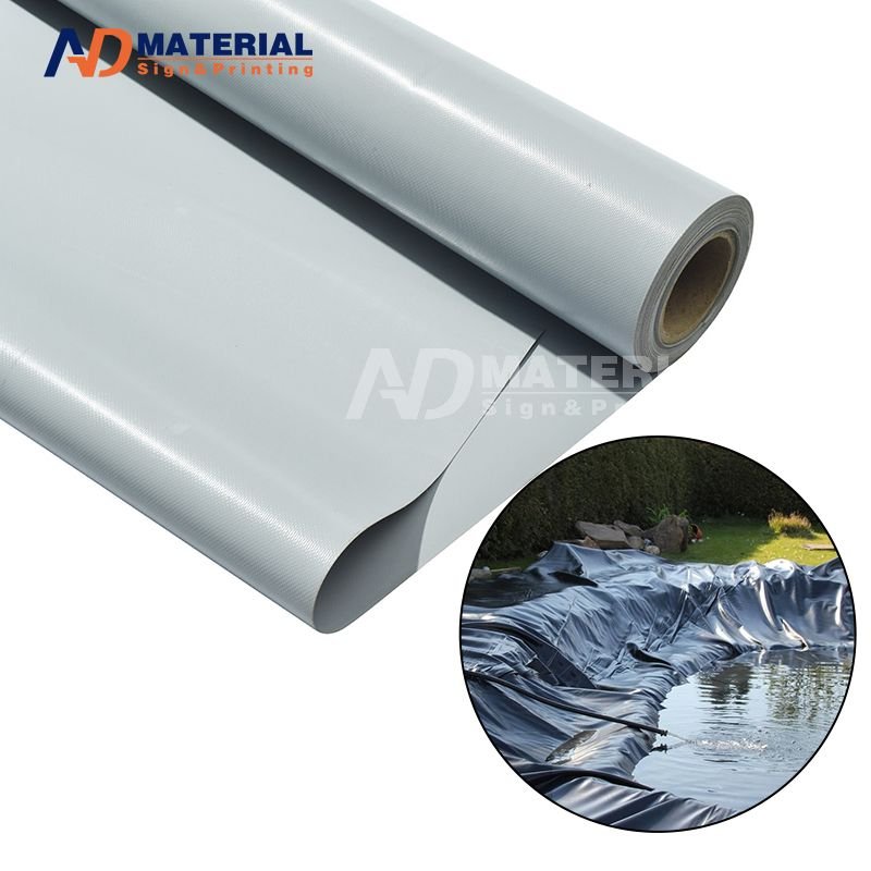Anti-Rain Pond Pvc Coated Banner Printing TARPAULIN ROLL for Outdoor Boats Rain-proof