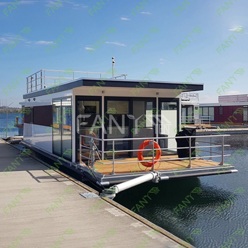 Houseboat Kitchen Fittings House Boat Pontoon Houseboat Houseboat With Motor and Driving Capabilities