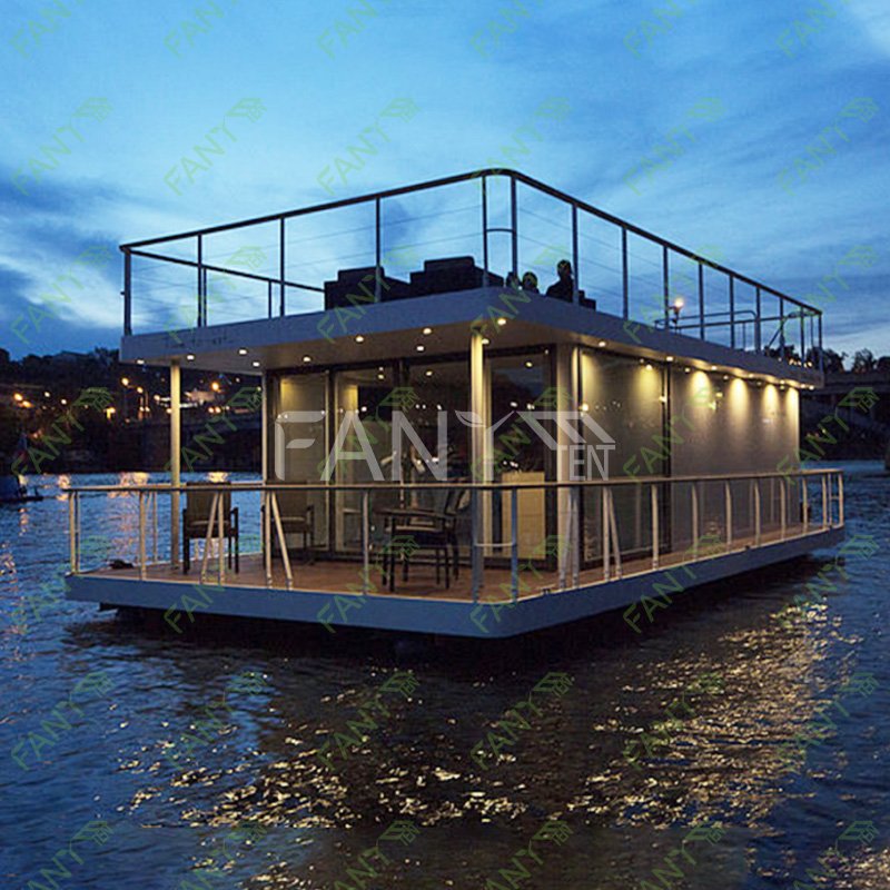 Houseboat Kitchen Fittings House Boat Pontoon Houseboat Houseboat With Motor and Driving Capabilities