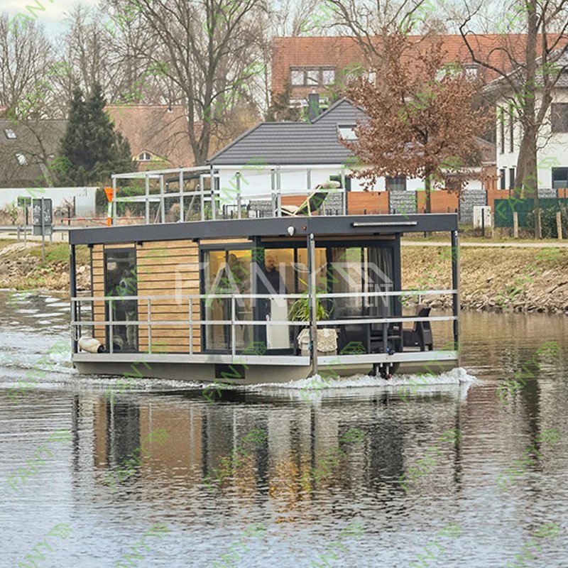 Houseboat Kitchen Fittings House Boat Pontoon Houseboat Houseboat With Motor and Driving Capabilities