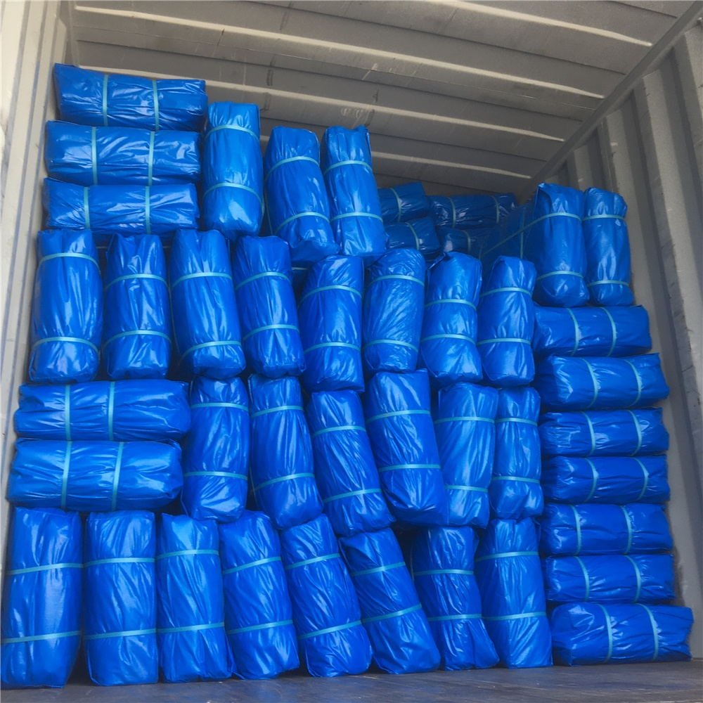 Tarpaulin Virgin Materials PE Double Blue China Cheap Price Woven Tarp Heavy Duty Waterproof Tarpaulin