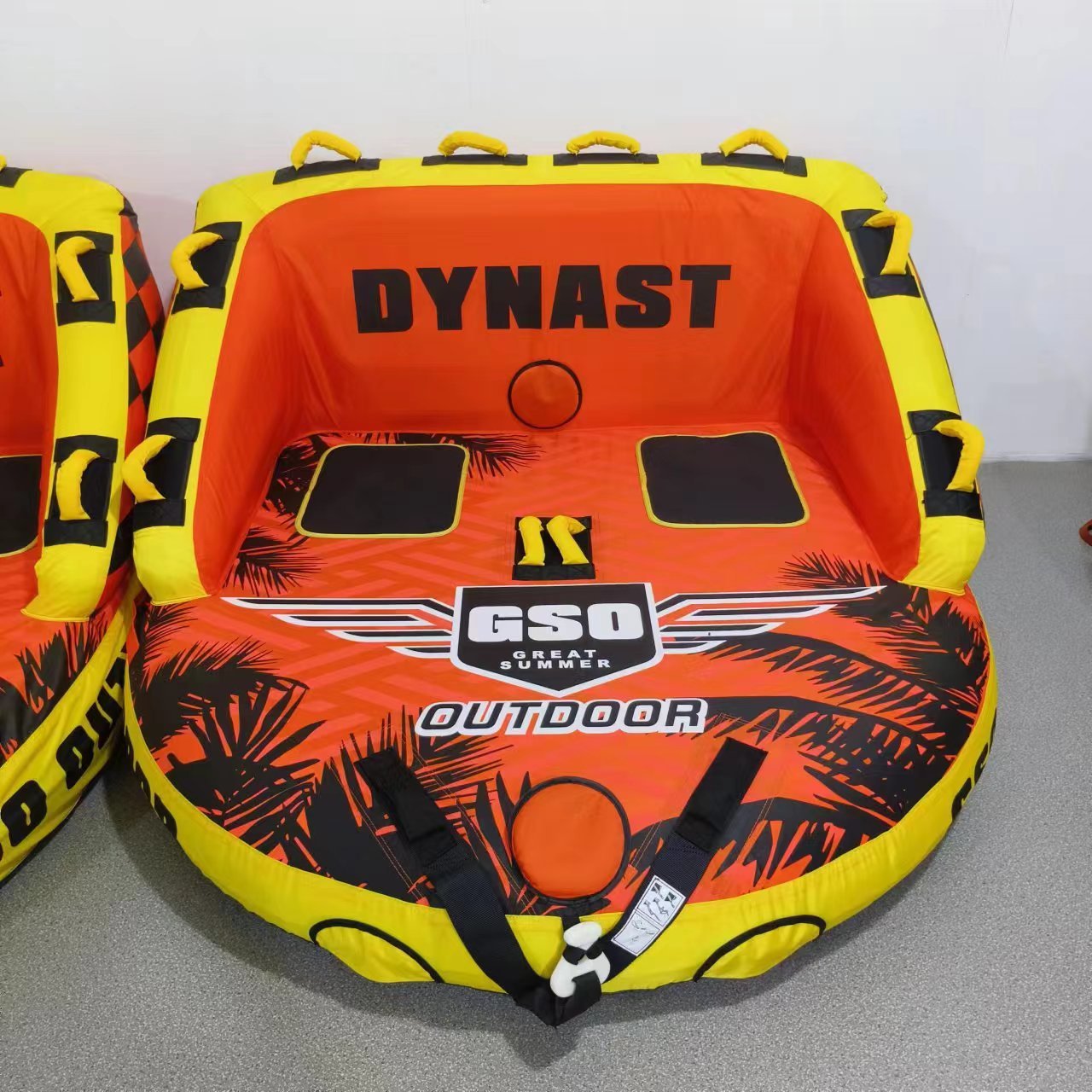Towable 1-4 Rider Tubes for Boating and Water Sports, Heavy Duty Full Nylon Cover - Towable Tubes for Boating-boat Tube