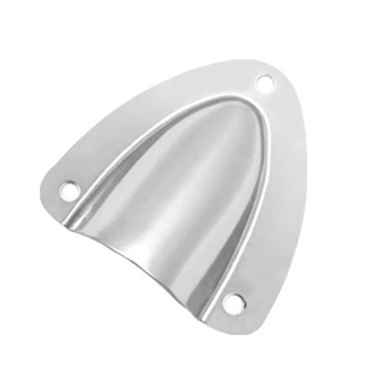 Stainless Steel Marine Boat Vent Cover Air Outlet Protective Cap Wire Cover Clam Shell Vent Cable Trans