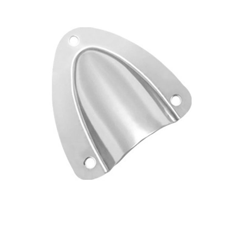Stainless Steel Marine Boat Vent Cover Air Outlet Protective Cap Wire Cover Clam Shell Vent Cable Trans