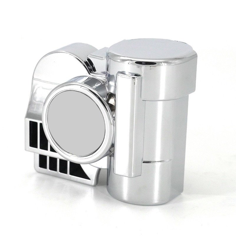 Super Loud Dual Trumpet Train Air Horn 12V with Horn Cover for Car Truck Boat Speaker