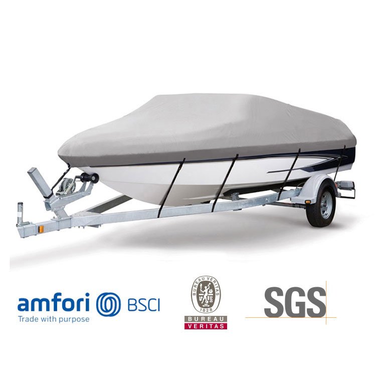 NHCX American Popular Universal Trailerable Boat Covers 600D Customized Boat Hatch Cover Waterproof Boat Cover