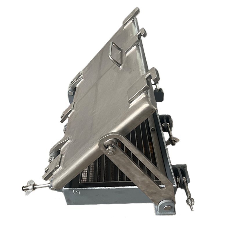 Customizable Logo & Packing Eco-friendly Steel Grey & White Louvered Vent Cover Marine Boat & Ship Accessories Supplies