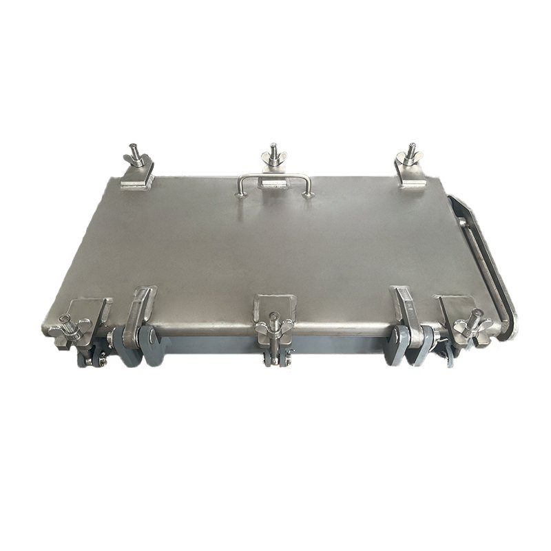Customizable Logo & Packing Eco-friendly Steel Grey & White Louvered Vent Cover Marine Boat & Ship Accessories Supplies