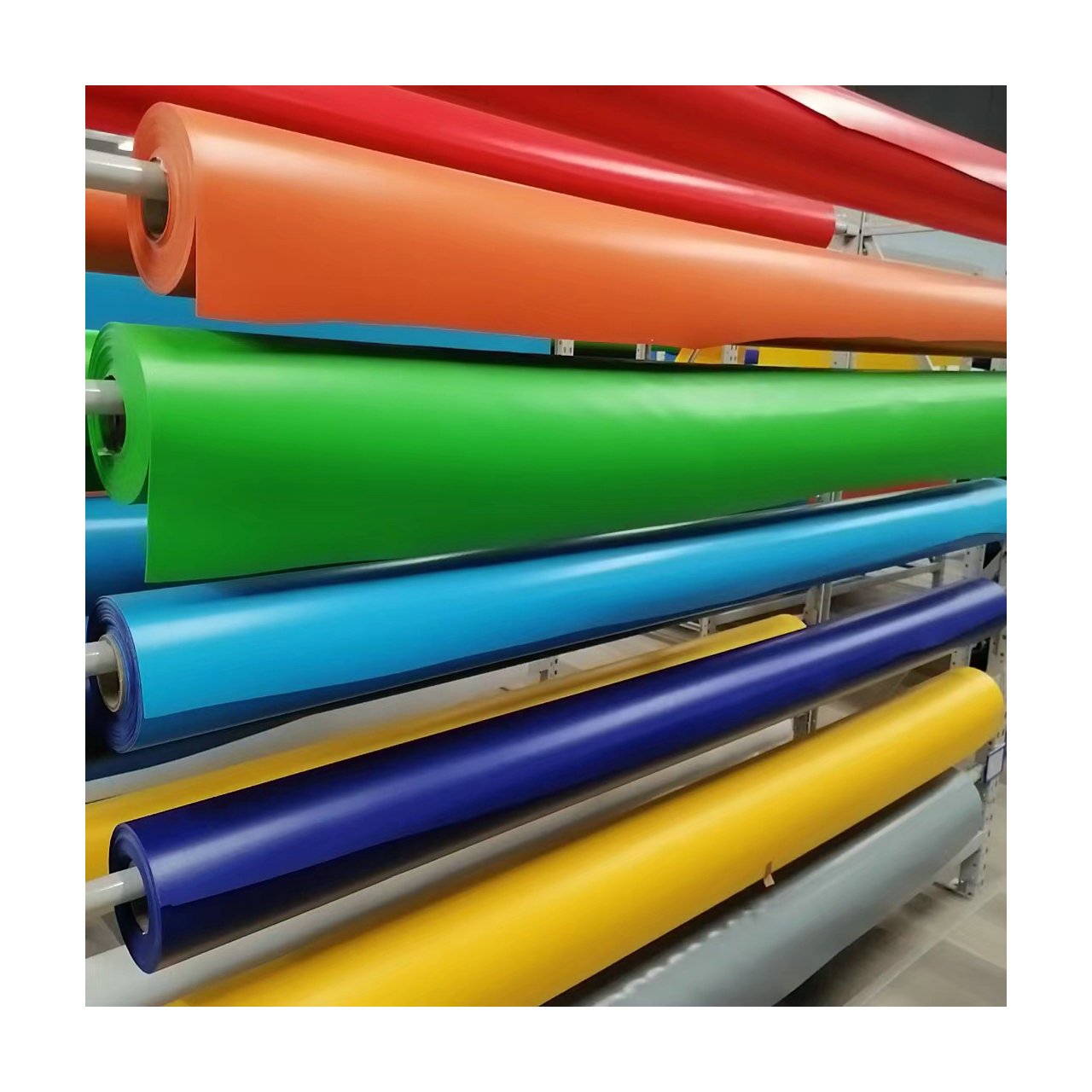 Sijiatex Waterpoof PVC Tarpaulin PVC Fabric for Industrial Automatic Fast Roll up Door High Speed Rolling Shutter Door