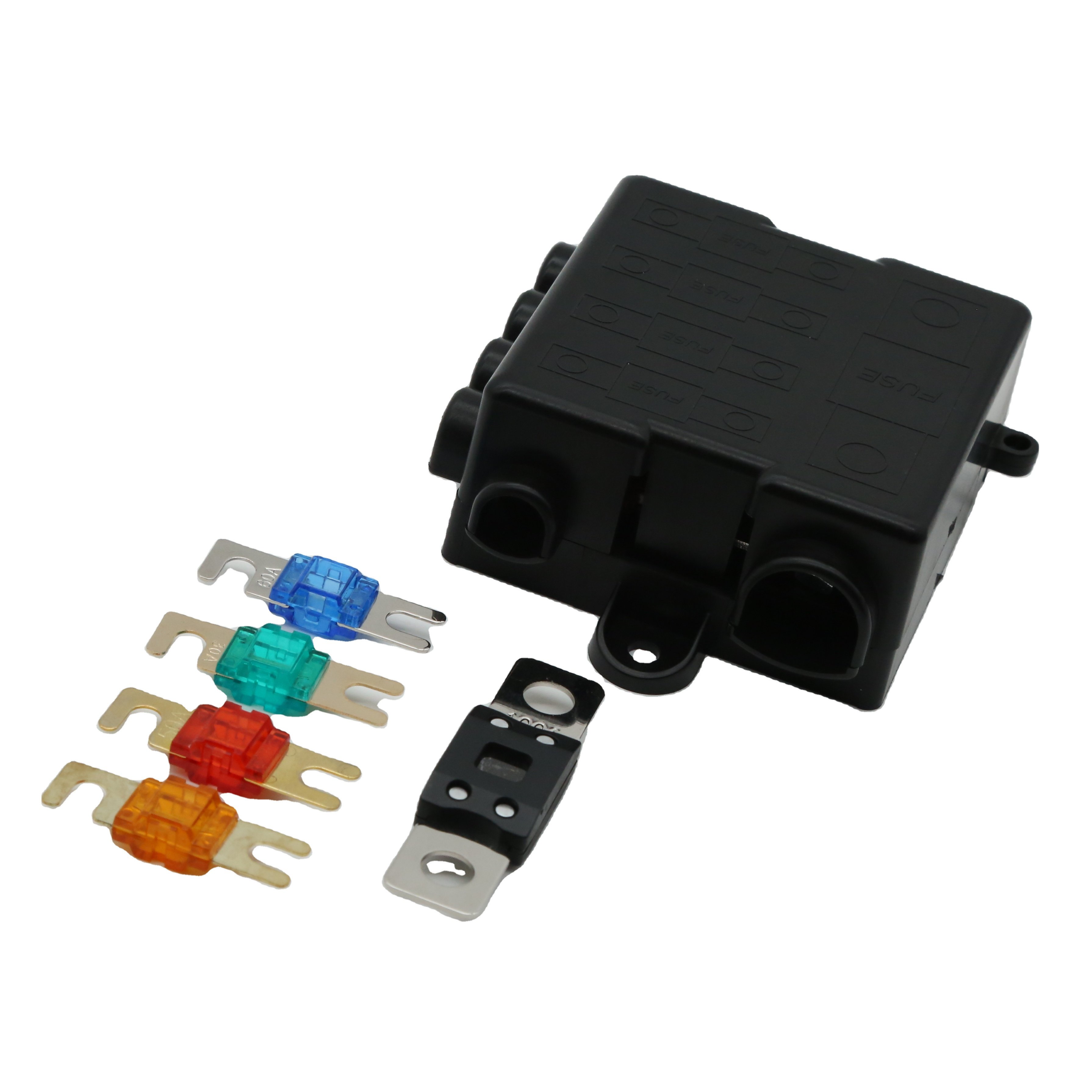 5-Way Waterproof Indicator Mega 4 ANS Midi Fuse Box Block 1 ANM for Car Marine Boat SUV