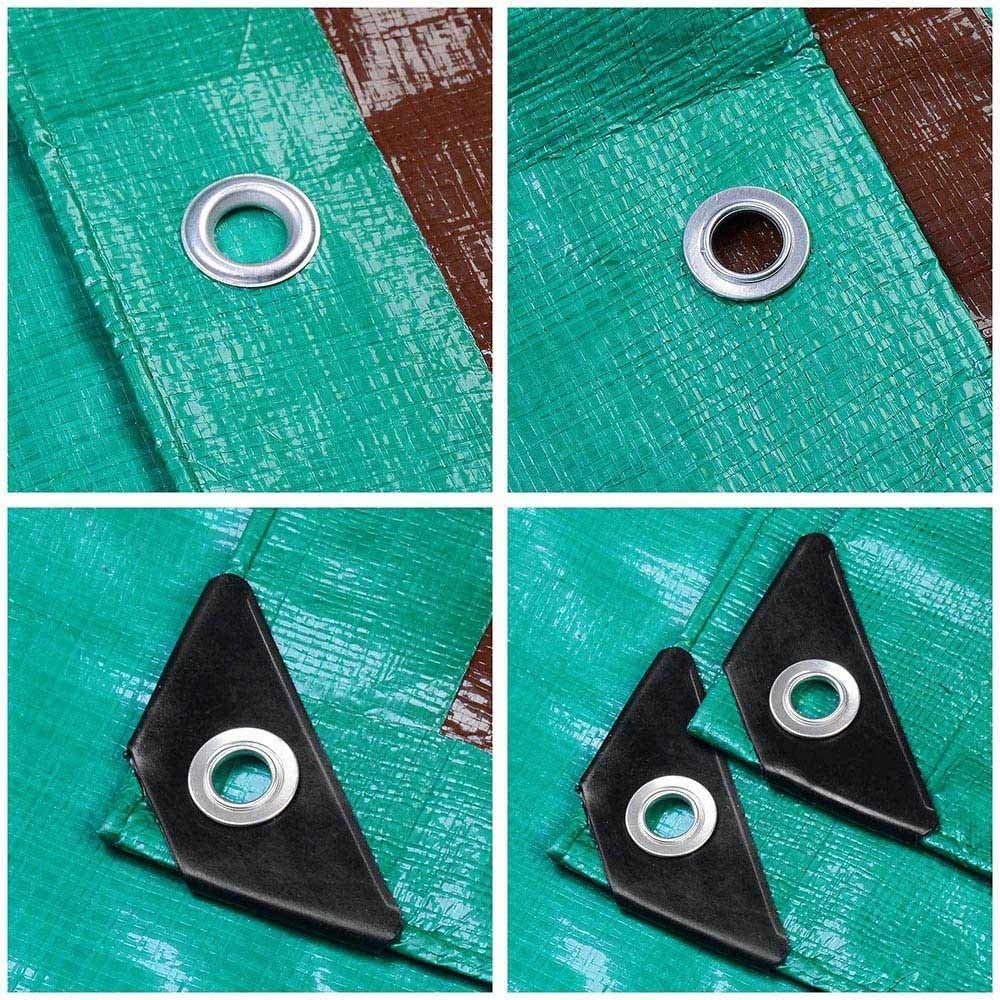 Multi Purpose Waterproof Tarp Customized Size Thick Material Tarpaulin Canopy Tent Boat Pool Cover Blue