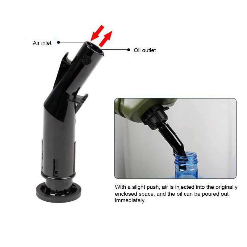 5L 10L 20L Fuel Tank and Air Inlet for Oil Poured Out Immediately
