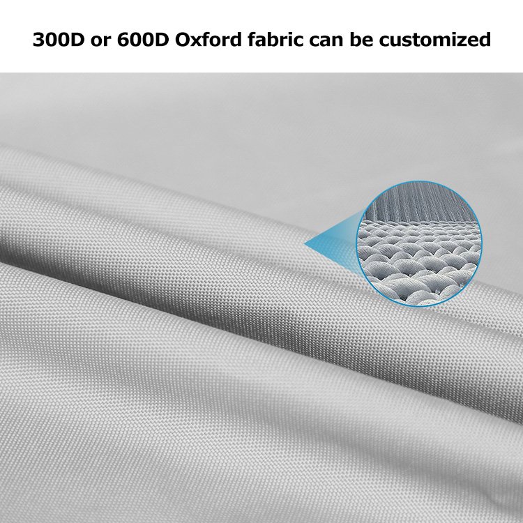 HOMFUL 600D Strap Design Waterproof Kayak Cover Breathable Canoe Kayak Boat Cover