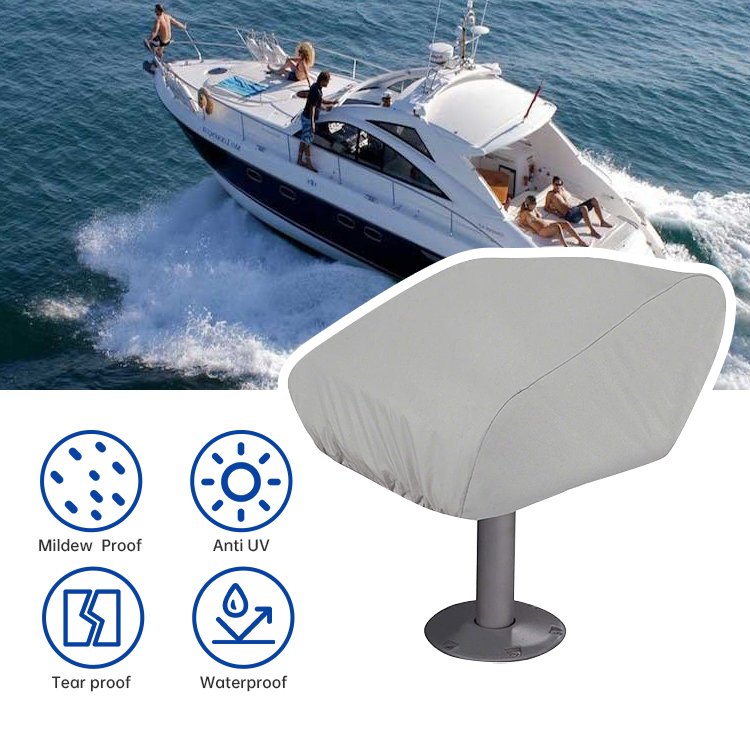 HOMFUL 600D Dyed Cloth Waterproof Folding Boat Seat Covers