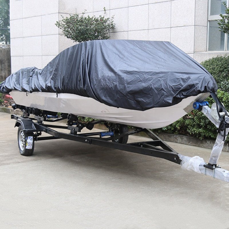 Wholesale Full Size Trailerable protection Console Boat Cover