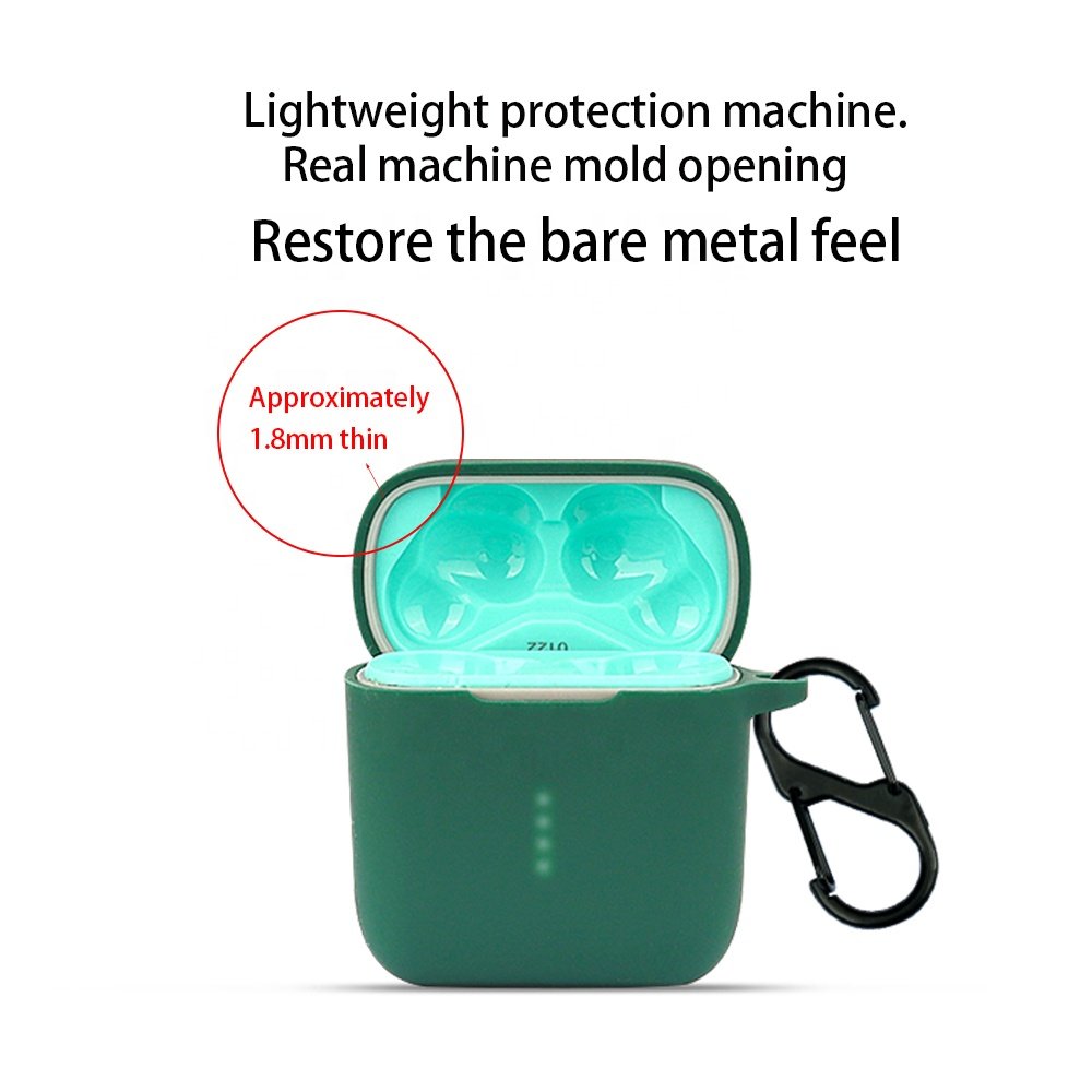 Suitable for Boat Airdopes 141 Earphone Accessories Silicon Protector Cover Headset Silicone Protective Cover with Hanging