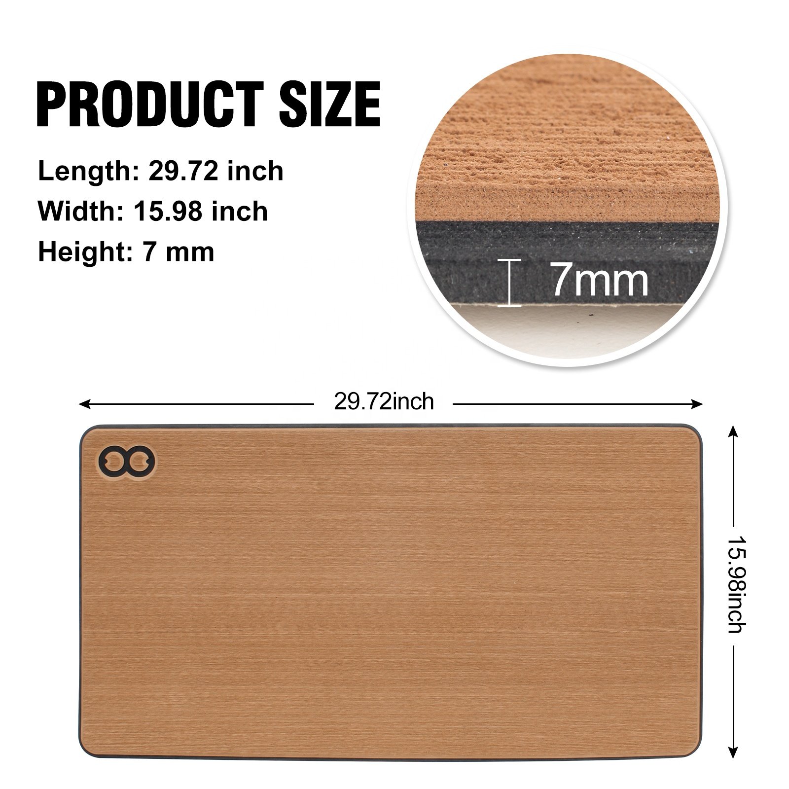 Woowave New Design EVA Foam Ice Insulated Mat for Fishing Cooler Box Cooler Box Pad for RTIC 65