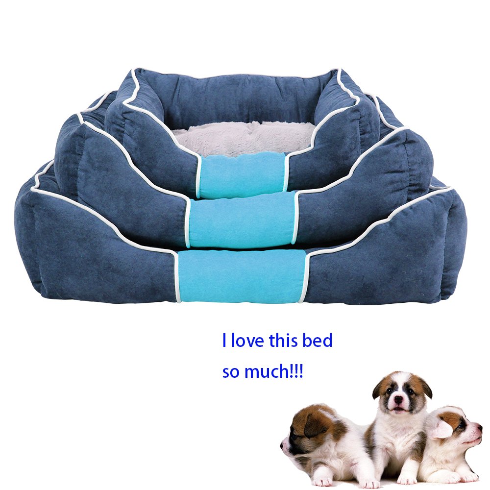 Available Custom logo Promotional Foldable Luxury Sofa Large Pet Dog Bed for Pet Dog