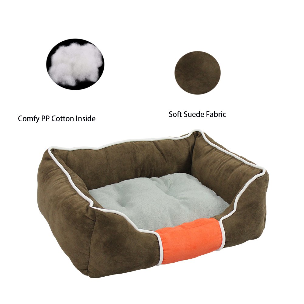 Available Custom logo Promotional Foldable Luxury Sofa Large Pet Dog Bed for Pet Dog