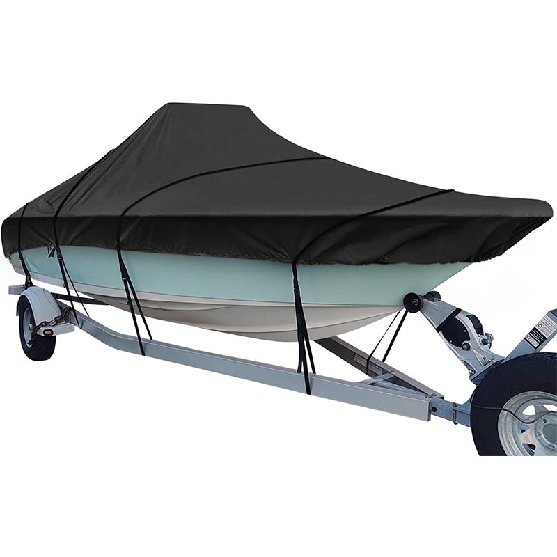 Custom 30ft Universal Waterproof V-Hull Ski Marine Trailerable Boat Cover with Dust Protection Features