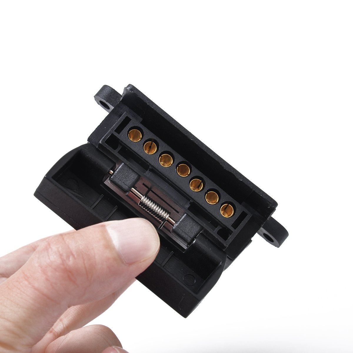 12V 7 Pin Flat Female Australian Trailer Socket Wholesale Price at BAJUTU for RV Boat Truck ,Ebay,Wish Hot Seller